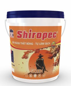 SHIROPEC TỰ LÀM SẠCH: SƠN NGOẠI THẤT BÓNG TỰ LÀM SẠCH