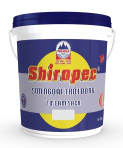 SHIROPEC: SƠN NGOẠI THẤT SIÊU BÓNG TỰ LÀM SẠCH VÀ CHỐNG TIA UV